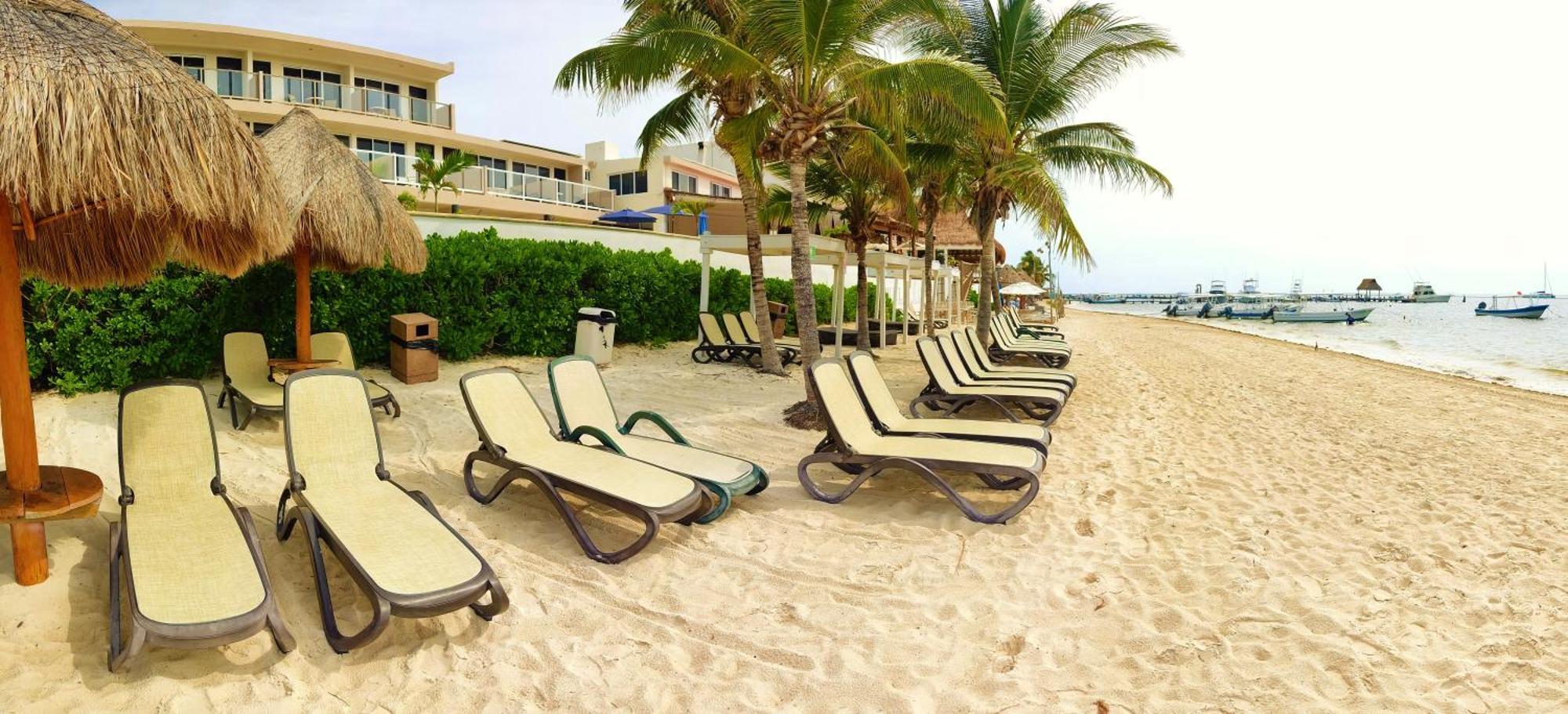 Hacienda Morelos Beachfront Hotel Puerto Morelos Kültér fotó