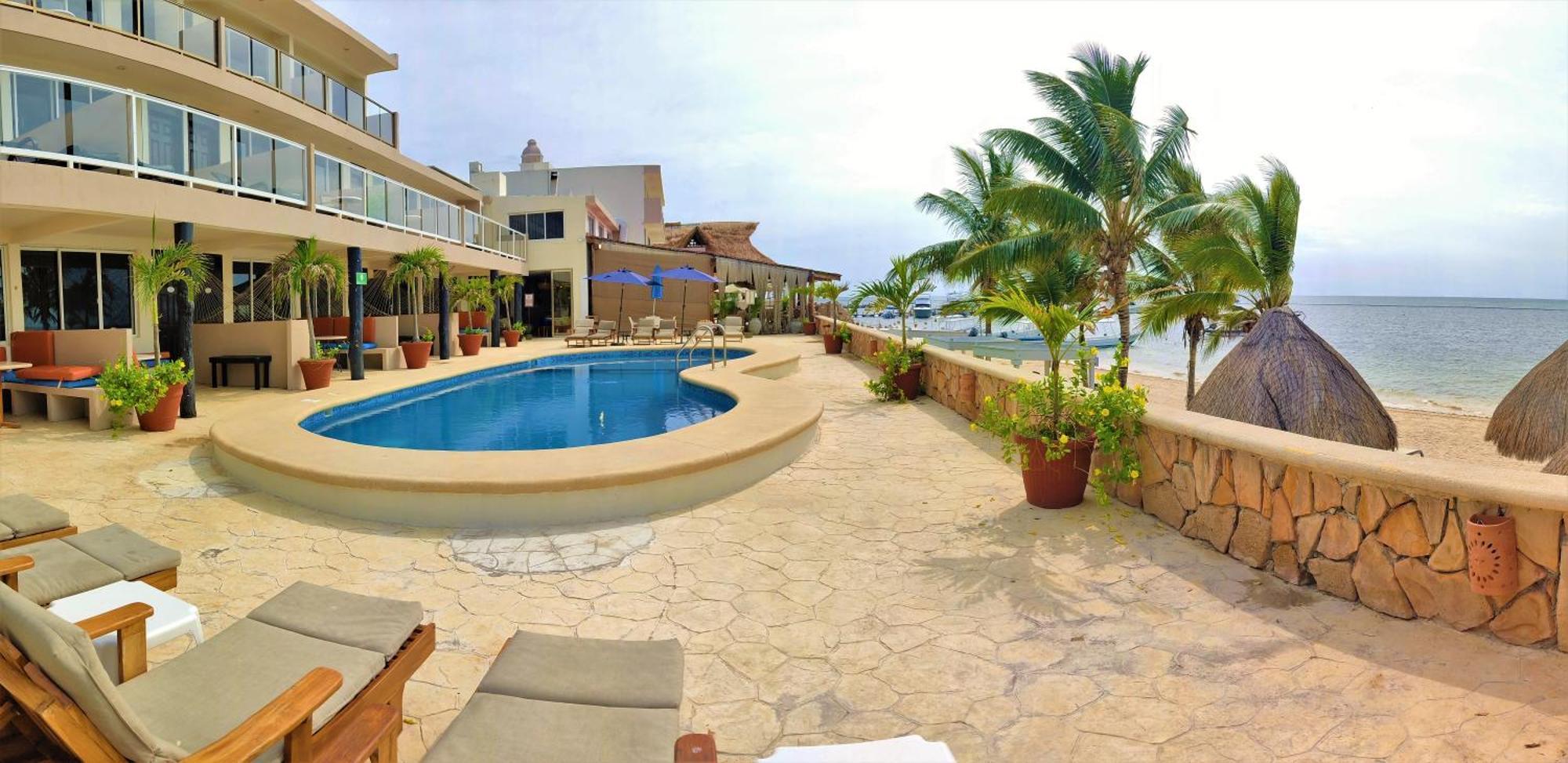 Hacienda Morelos Beachfront Hotel Puerto Morelos Kültér fotó